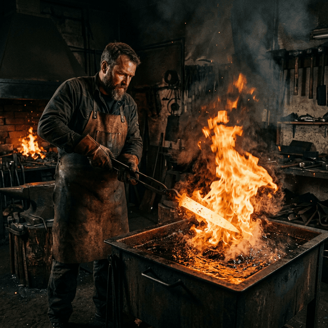 Hardening & Final Grinds